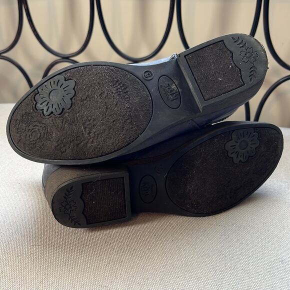 New! Dr. Scholl’s Hayzel ankle boots gray faux suede girls size 5 - Picture 8 of 11